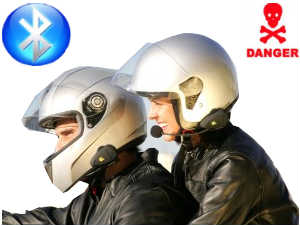 Bluetooth headset for twowheeler