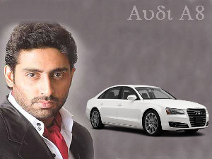 Abhishek Bachchan Audi A8