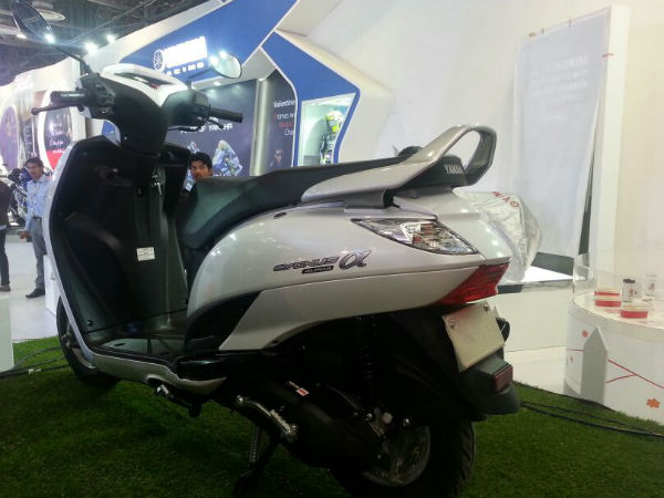 Auto Expo 2014: Yamaha Launches New Scooter In India Auto Expo 2014: Yamaha Launches New Scooter In India