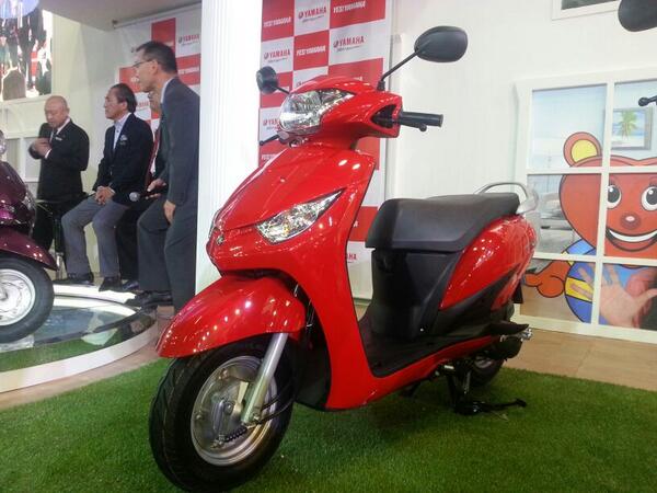 Auto Expo 2014: Yamaha Launches New Scooter In India Auto Expo 2014: Yamaha Launches New Scooter In India