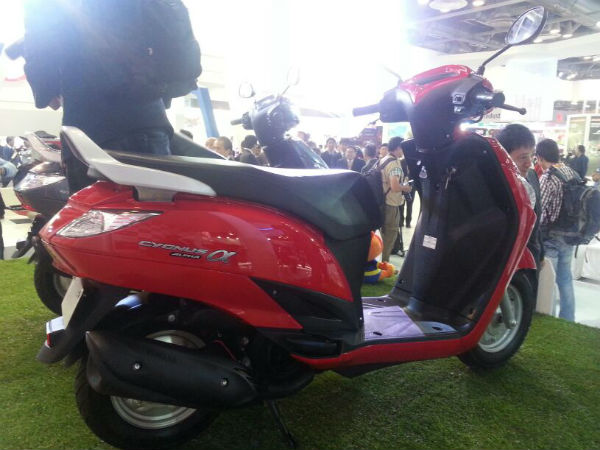 Auto Expo 2014: Yamaha Launches New Scooter In India Auto Expo 2014: Yamaha Launches New Scooter In India