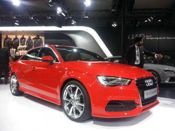 Auto Expo 2014 Audi A3 Sedan Revealed In India Drivespark