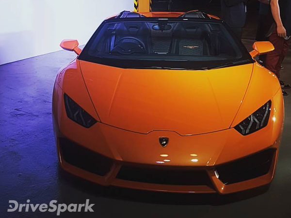 Lamborghini Huracan RWD Spyder Launched In India; Priced ...