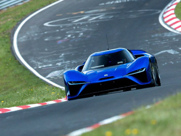 All-electric NI0 EP9 sets Nürburgring lap record… All-electric NI0 EP9 sets Nürburgring lap record…