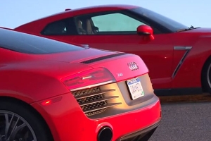 Watch: Nissan GT-R Take On An Audi R8