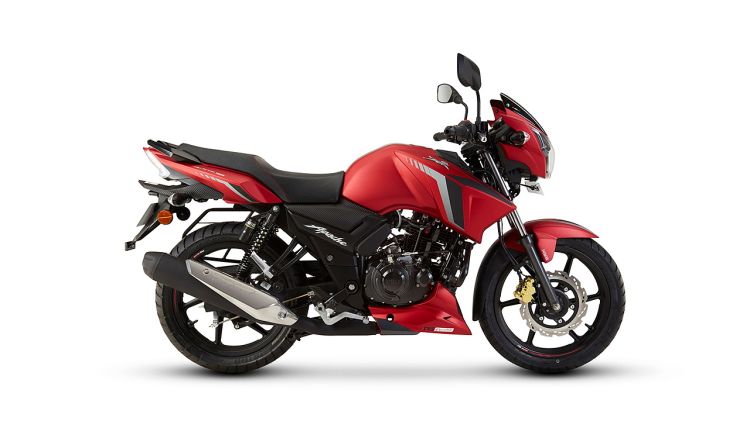 New TVS Apache RTR 160 Colours in India 
