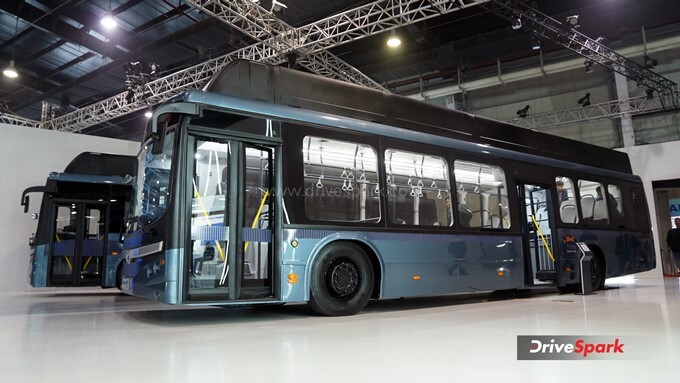 Tata Starbus EV Fuel Cell Auto Expo 2023 Images [HD]: Tata Starbus EV ...