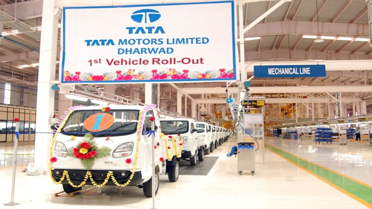 Tata Motors Dharwad Plant Karnataka Operational Tata Ace Zip
