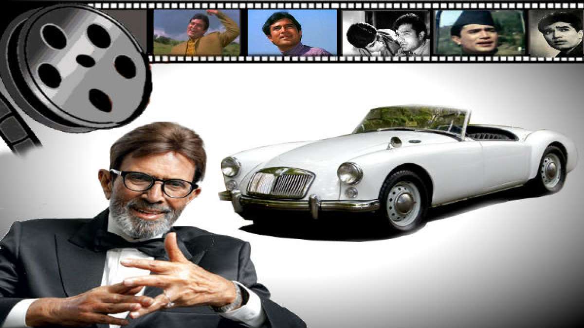 Rajesh Khanna's Car | Bollywood Superstar | No More | His MG Sports Car ...