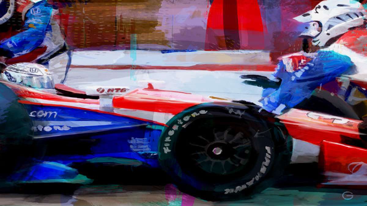Doug Garrison Digital Motorsports Artwork Off Beat DriveSpark