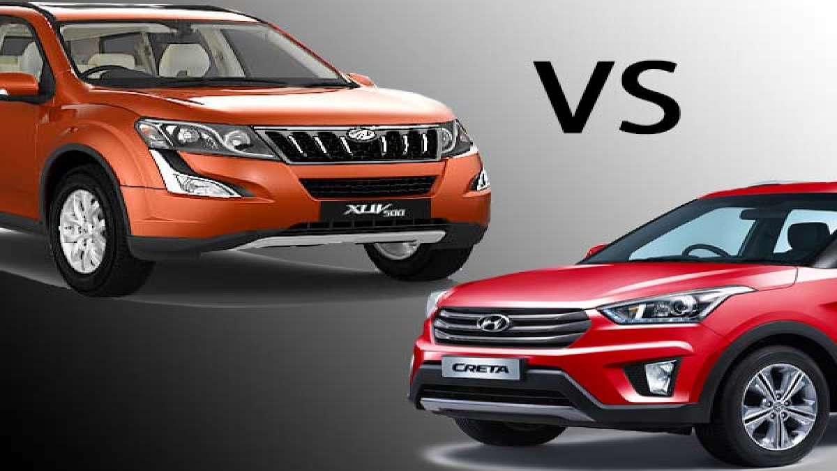 Mahindra XUV500 Vs Hyundai Creta Automatic Comparison - DriveSpark News