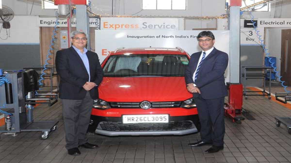Volkswagen Express Service Gurgaon Facility Inaugurated DriveSpark News