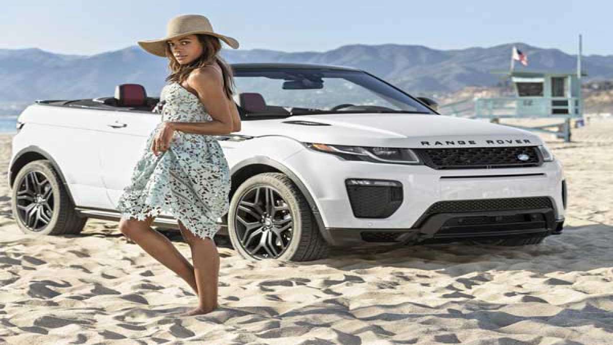 Land Rover Features The Evoque Convertible In The Indian site