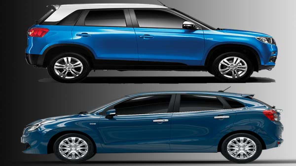 Comparison Maruti Suzuki Vitara Brezza vs Baleno DriveSpark News