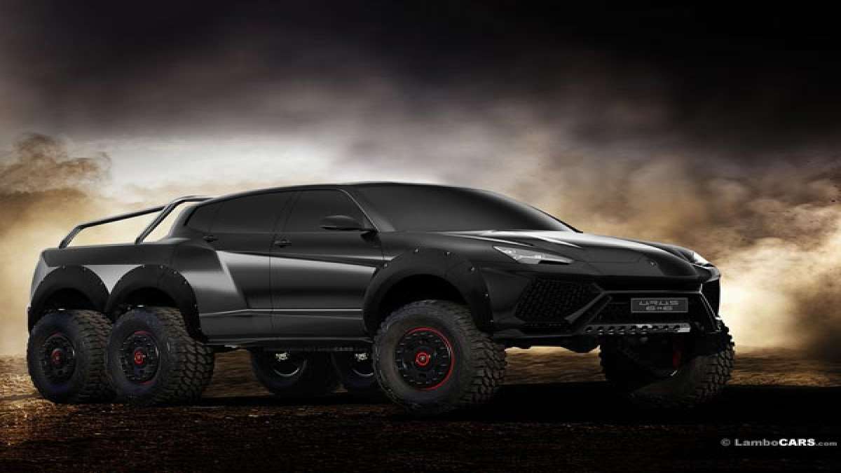 Urus 6X6 Rendered DriveSpark News