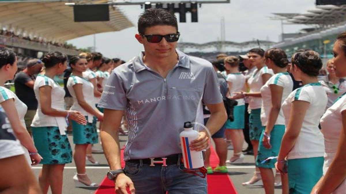 Combinaison De Course Portée En Course Par Esteban Ocon, Sahara Force India F1 Team, 2017, Signée