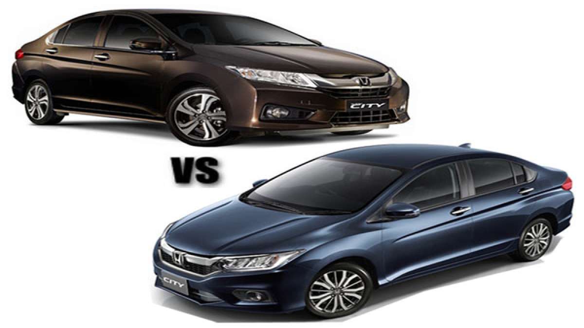 Comparison 2017 Honda City Facelift vs. Old Honda City DriveSpark News