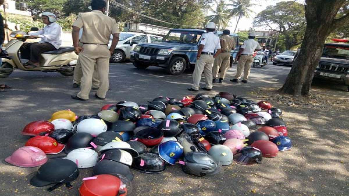 Half Helmet Ban In Bangalore & Mysore Bangalore Police Updates