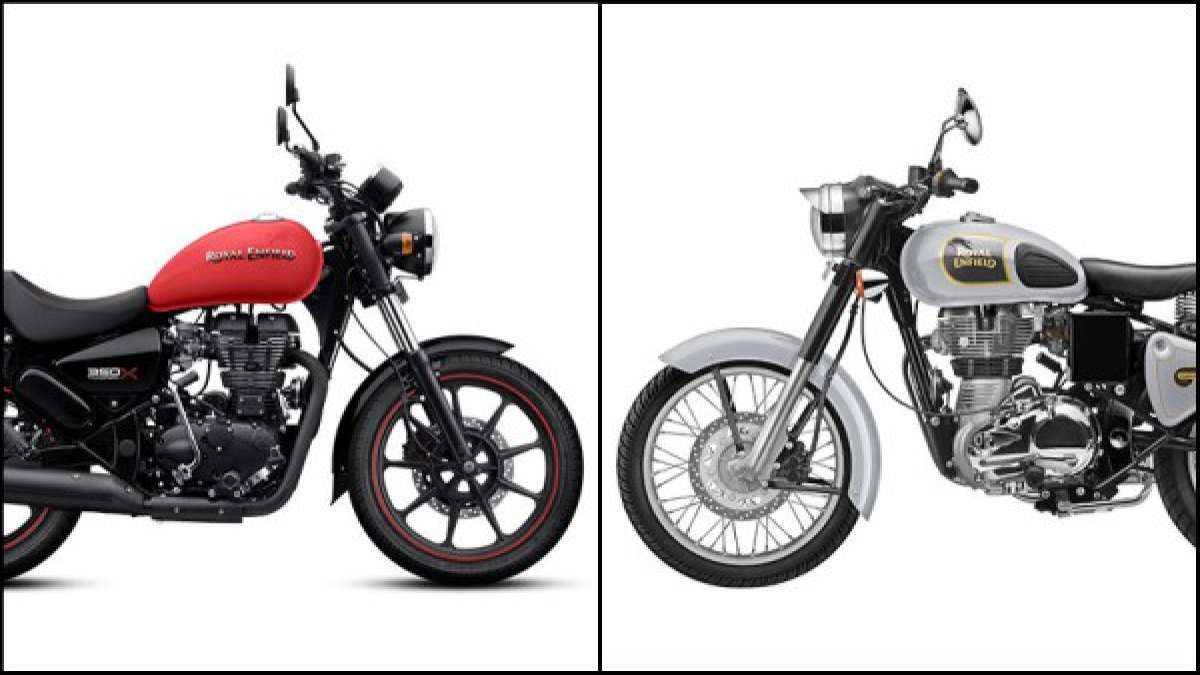 Royal Enfield Thunderbird 350X Vs Classic 350 Comparison Price
