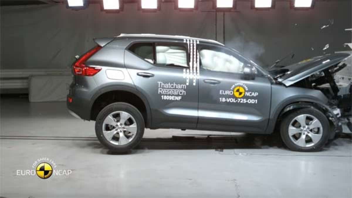 Volvo XC40 Euro NCAP Crash Test Results Revealed DriveSpark News
