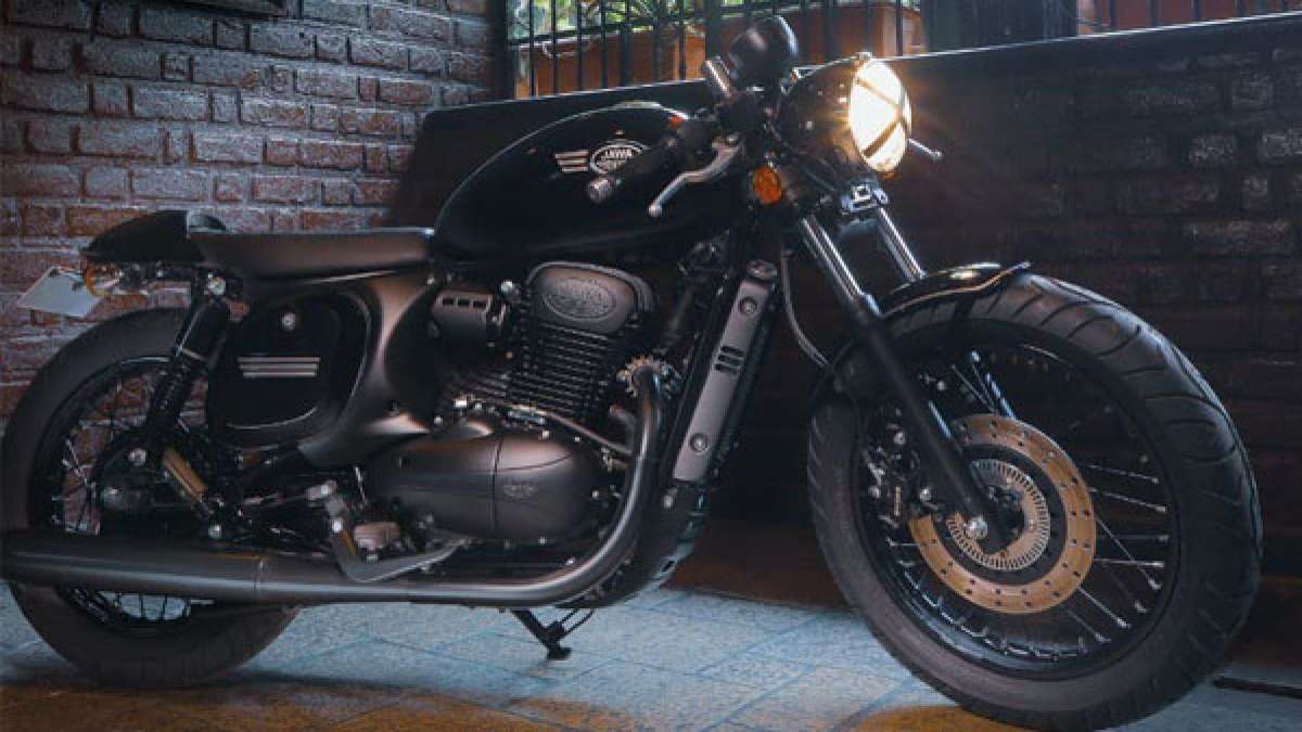 Jawa 42 Modified Into Sporty & Classy All-Black Cafe Racer: Images ...