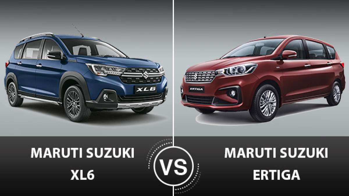Maruti Suzuki XL6 Vs Ertiga Differences Design, Interiors, Features
