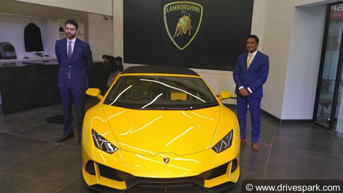 Inaugurates New Dealership At Bangalore Showcases Huracan