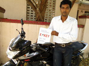 digital bike locking system