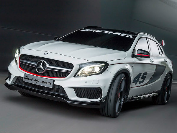 Los Angeles Auto Show 13 Mercedes Gla45 Amg Concept Breaks Cover Drivespark