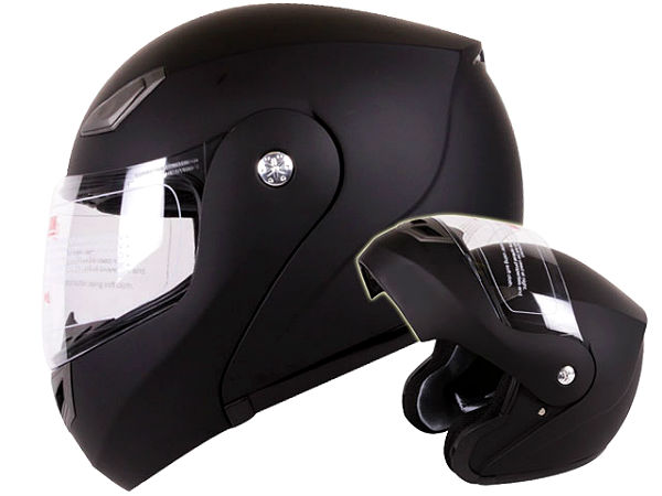 Flip-up/modular helmets