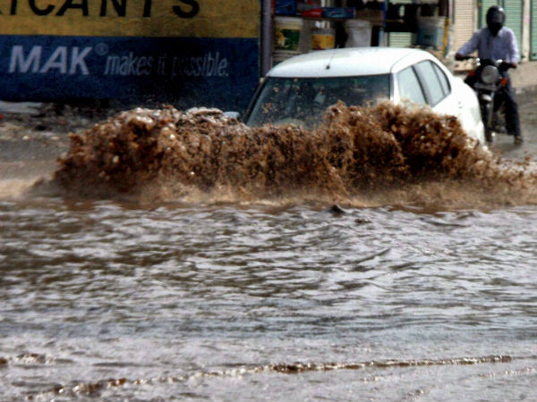 12. Driving through water
