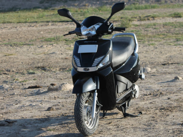 Mahindra Gusto: Front Design