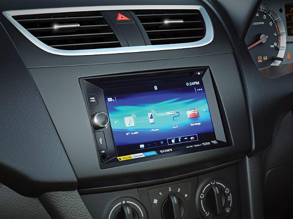 maruti suzuki swift music system