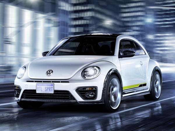 VW Beetle Concept R-Line Revealed!