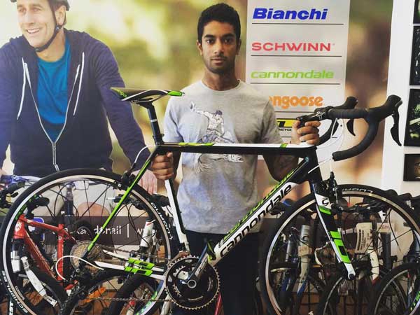Trail Support CS Santosh For Dakar 2016 
