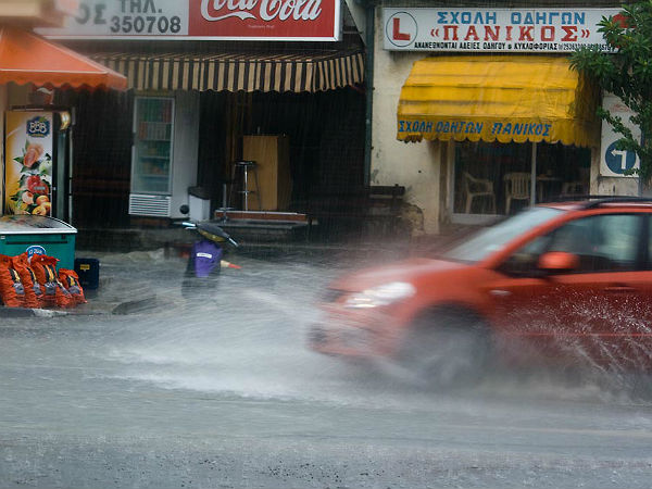 13. Try not to splash pedestrians