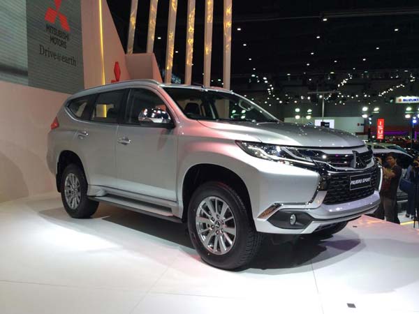 2016 mitsubishi pajero sport launches in thailand; india bound