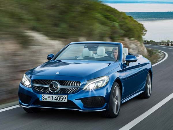 Mercedes Reveals C Cl Cabriolet Ahead Of Geneva Motor Show Mercedes C Cl Cabriolet Front Three Quarter Profile