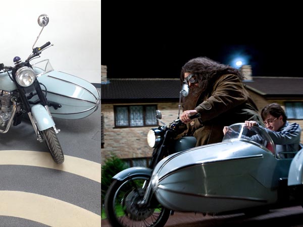 Royal Enfield: Bullet 500 Used In Harry Potter Displayed ...