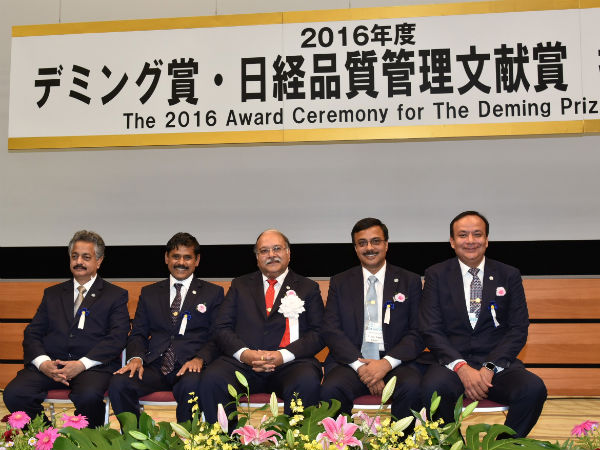 Ashok Leyland Wins 2016 Deming Prize Drivespark News