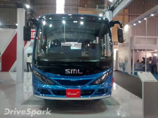 Busworld India 2016: SML Isuzu Launches New Buses For Corporate And Tour Class