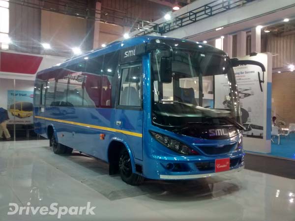 Busworld India 2016: SML Isuzu Launches New Buses For Corporate And Tour Class