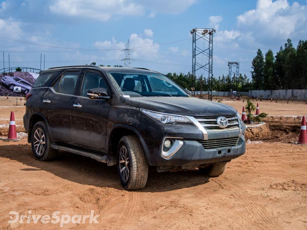 New Toyota Fortuner Off-Road Review - DriveSpark Reviews