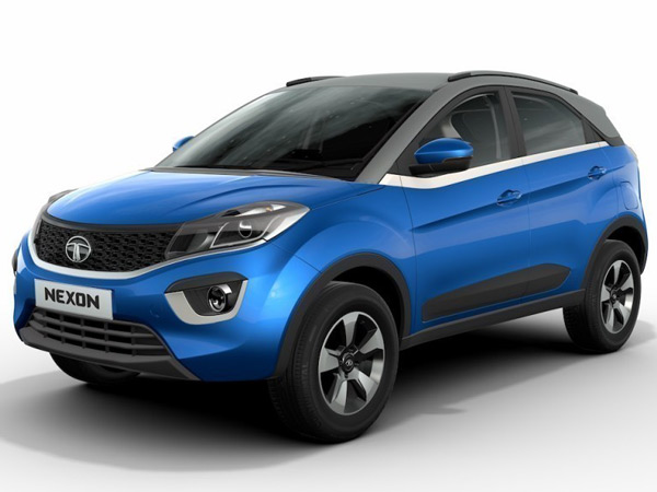 Spy Pics: Tata Nexon Spotted Testing, Interiors Reveal Touchscreen Infotainment Display