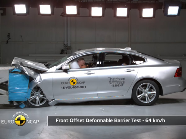 Euro Ncap Rates Volvo S90 V90 As The Most Safest Cars Drivespark Euro Ncap Crash Tests Volvo S90 V90 Results Are More Than Impressive