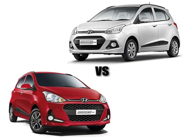 Specification Comparison: Hyundai Grand i10 vs Grand i10 Facelift ...