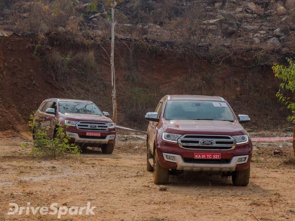 Ford Endeavour Off-Road Capabilities Explored To The Full In The Great Outdoors Of Bangalore