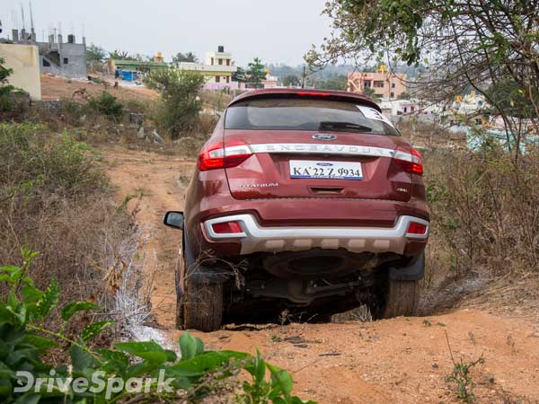 Ford Endeavour Off-Road Capabilities Explored To The Full In The Great Outdoors Of Bangalore