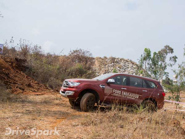Ford Endeavour Off-Road Capabilities Explored To The Full In The Great Outdoors Of Bangalore