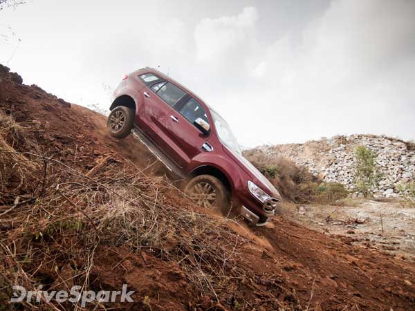 Ford Endeavour Off-Road Capabilities Explored To The Full In The Great Outdoors Of Bangalore